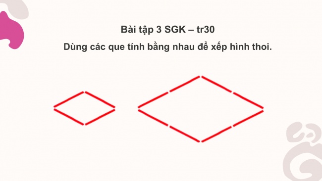 Soạn giáo án điện tử toán 4 CTST Bài 55: Hình thoi