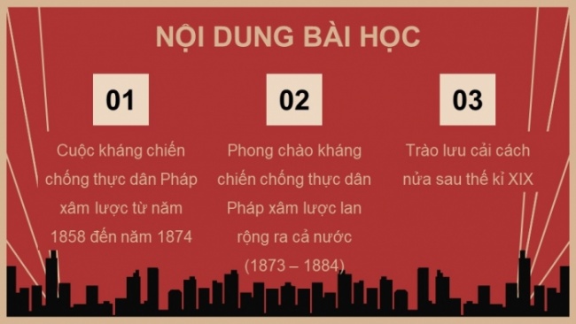 Soạn giáo án điện tử Lịch sử 8 KNTT Bài 17: Cuộc kháng chiến chống thực dân Pháp xâm lược từ năm 1858 đến năm 1884 (P1)