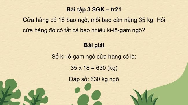 Soạn giáo án điện tử toán 4 KNTT Bài 43: Nhân với số có hai chữ số