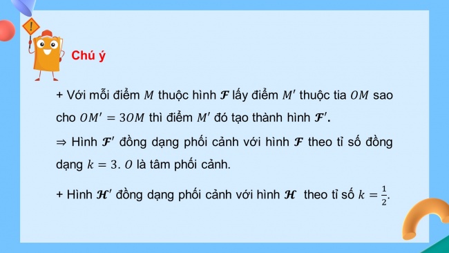 Soạn giáo án điện tử Toán 8 CTST Chương 8 Bài 4: Hai hình đồng dạng