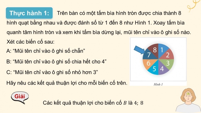 Soạn giáo án điện tử Toán 8 CTST Chương 9 Bài 1: Mô tả xác suất bằng tỉ số