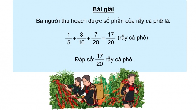 Soạn giáo án điện tử toán 4 KNTT Bài 62: Luyện tập chung