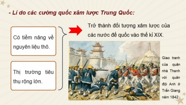 Soạn giáo án điện tử Lịch sử 8 CTST Bài 15: Trung Quốc