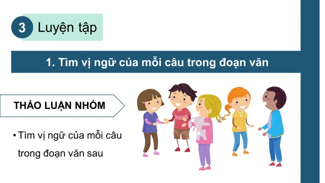 Soạn giáo án điện tử tiếng việt 4 cánh diều Bài 11 Luyện từ và câu 2: Vị ngữ