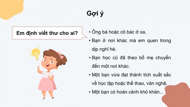 Soạn giáo án điện tử tiếng việt 4 cánh diều Bài 11 Viết 3: Luyện tập viết thư thăm hỏi