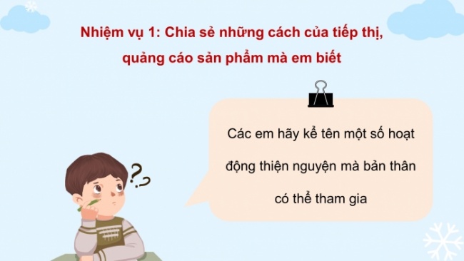 Soạn giáo án điện tử HĐTN 8 CTST (bản 2) Chủ đề 5: Bảo tồn cảnh quan và phát triển cộng đồng - Hoạt động 1