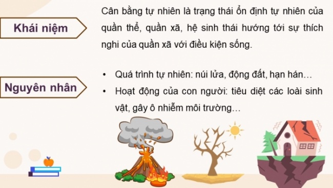 Soạn giáo án điện tử KHTN 8 CD Bài 42: Cân bằng tự nhiên và bảo vệ môi trường