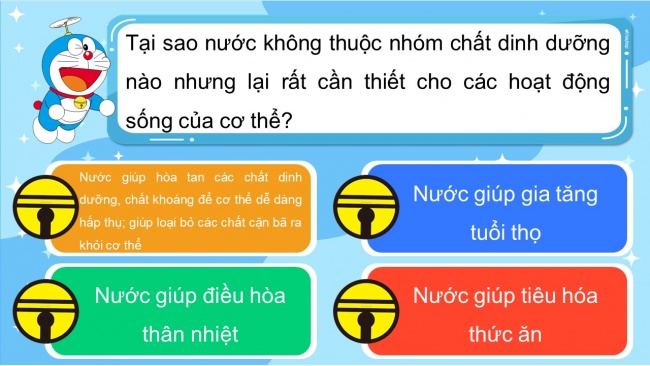 Soạn giáo án điện tử khoa học 4 cánh diều Bài 18: Chế độ ăn uống (P2)