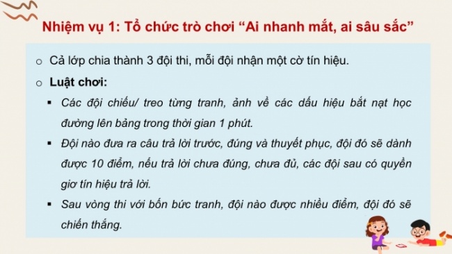 Soạn giáo án điện tử HĐTN 8 CTST (bản 1) Chủ đề 3: Xây dựng trường học thân thiện - Nhiệm vụ 1, 2