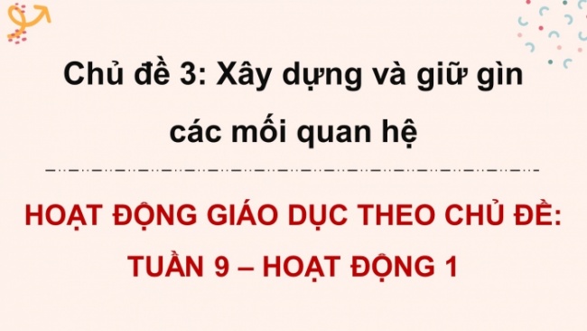 Soạn giáo án điện tử HĐTN 8 CTST (bản 2) Chủ đề 3: Xây dựng và giữ gìn các mối quan hệ - Hoạt động 1