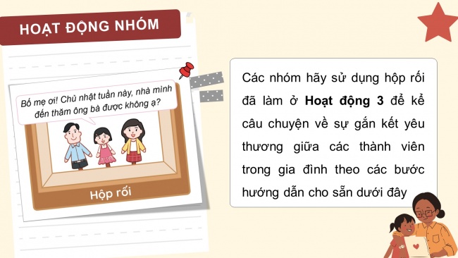 Soạn giáo án điện tử HĐTN 4 cánh diều Tuần 26: Trái tim yêu thương - Hoạt động 3, 4