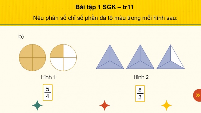 Soạn giáo án điện tử toán 4 cánh diều Bài 56: Luyện tập