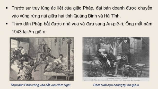 Soạn giáo án điện tử Lịch sử 8 KNTT Bài 18: Phong trào chống Pháp trong những năm 1885 - 1896