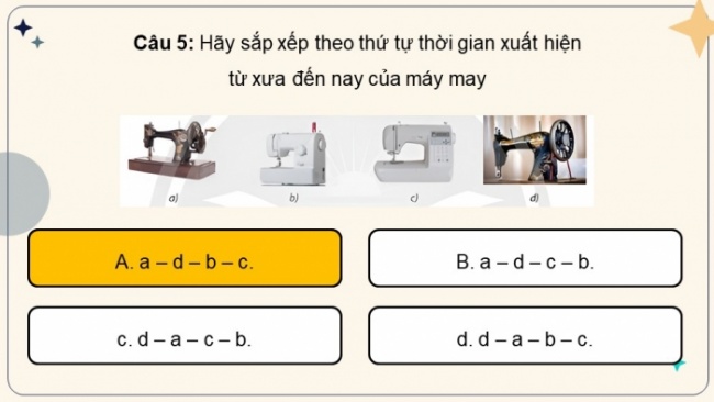 Soạn giáo án điện tử Công nghệ 8 KNTT Bài: Ôn tập Chương 5