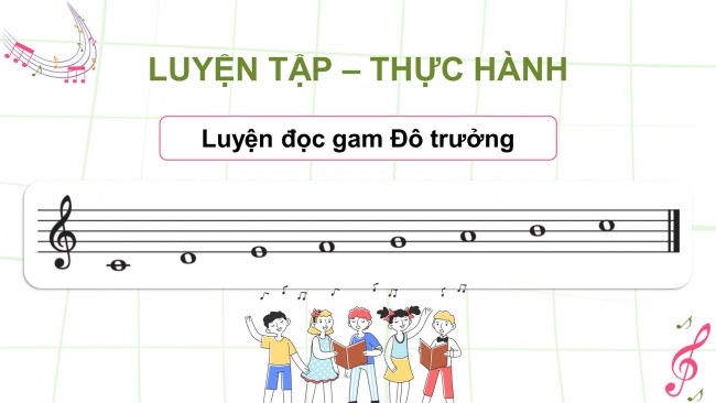 Soạn giáo án điện tử âm nhạc 4 CTST CĐ6 Tiết 3: Đọc nhạc: Bài đọc nhạc số 3