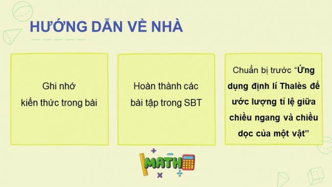 Soạn giáo án điện tử Toán 8 CTST HĐ thực hành trải nghiệm - Hoạt động 5: Dùng phương trình bậc nhất để tính nồng độ phần trăm của dung dịch. Thực hành pha chế dung dịch nước muối sinh lí