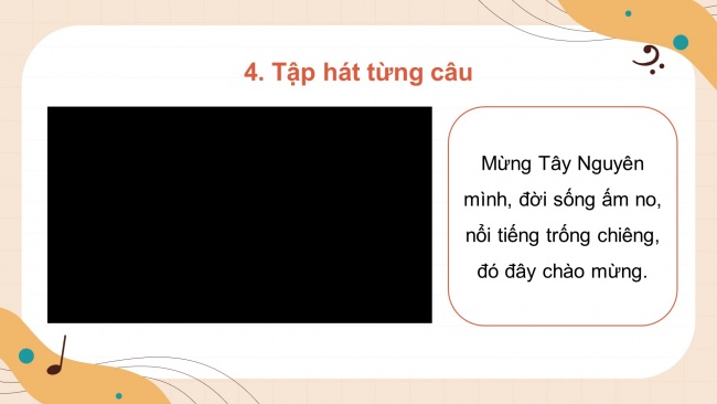 Soạn giáo án điện tử âm nhạc 4 cánh diều Tiết 19: Hát: Hát mừng