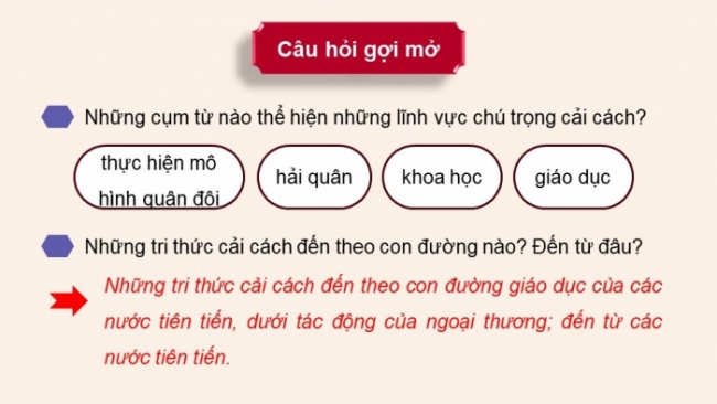 Soạn giáo án điện tử Lịch sử 8 CTST Bài 16: Nhật Bản