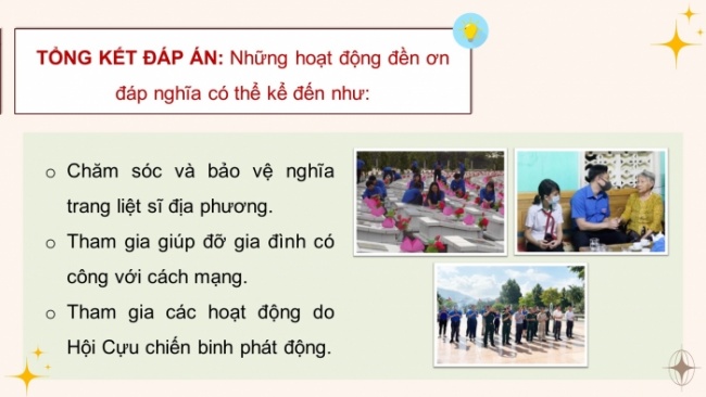 Soạn giáo án điện tử HĐTN 8 CTST (bản 1) Chủ đề 6: Tham gia hoạt động phát triển cộng đồng - Nhiệm vụ 3, 4, 5