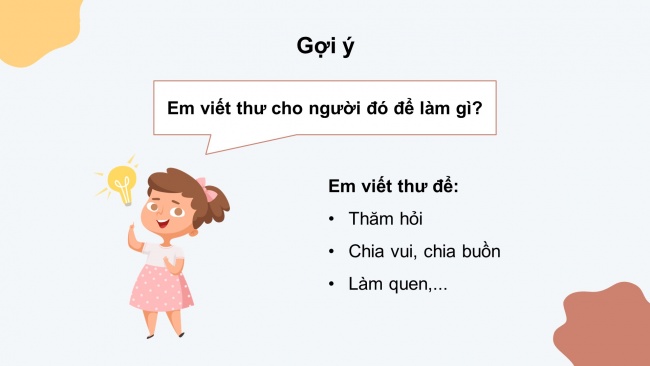 Soạn giáo án điện tử tiếng việt 4 cánh diều Bài 11 Viết 3: Luyện tập viết thư thăm hỏi