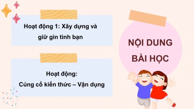 Soạn giáo án điện tử HĐTN 8 CTST (bản 2) Chủ đề 3: Xây dựng và giữ gìn các mối quan hệ - Hoạt động 1