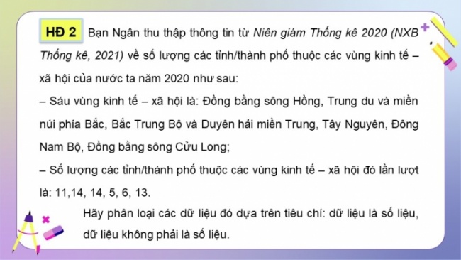 Soạn giáo án điện tử Toán 8 CD Chương 6 Bài 1: Thu thập và phân loại dữ liệu