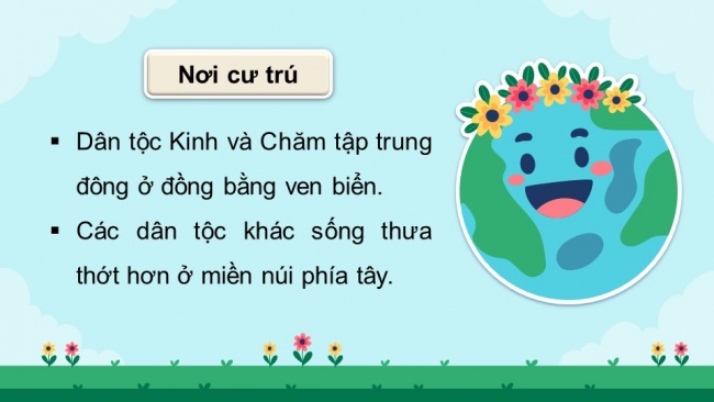 Soạn giáo án điện tử lịch sử và địa lí 4 cánh diều Bài 12: Dân cư, hoạt động sản xuất và một số nét văn hóa ở vùng Duyên hải miền Trung