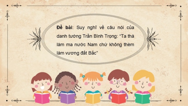 Soạn giáo án điện tử Ngữ văn 8 CD Bài 8 Viết: Nghị luận về một tư tưởng, đạo lí