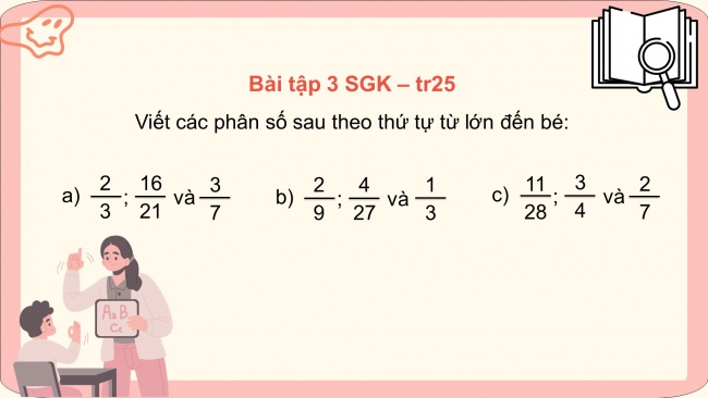 Soạn giáo án điện tử toán 4 cánh diều Bài 62: So sánh hai phân số khác mẫu số