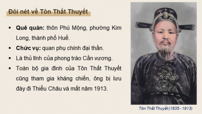 Soạn giáo án điện tử Lịch sử 8 KNTT Bài 18: Phong trào chống Pháp trong những năm 1885 - 1896