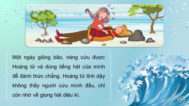 Soạn giáo án điện tử âm nhạc 4 CTST CĐ5 Tiết 3: Thường thức âm nhạc: Nàng Tiên cá và giọng hát diệu kì