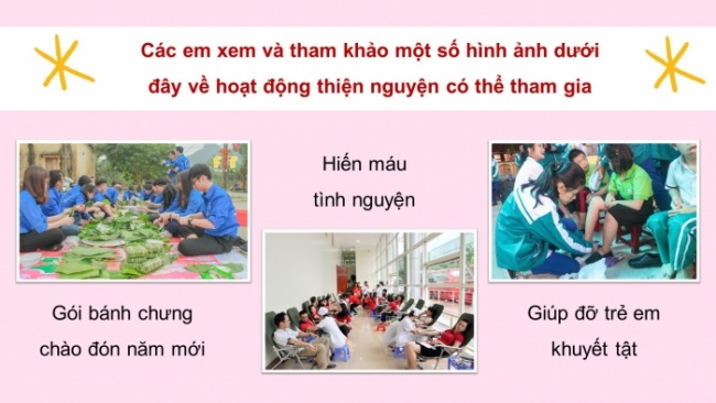 Soạn giáo án điện tử HĐTN 8 CTST (bản 2) Chủ đề 5: Bảo tồn cảnh quan và phát triển cộng đồng - Hoạt động 1