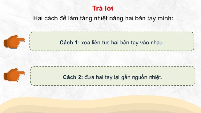 Soạn giáo án điện tử KHTN 8 KNTT Bài 26: Năng lượng nhiệt và nội năng