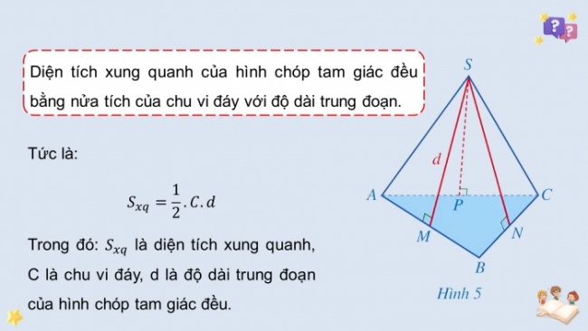 Soạn giáo án điện tử Toán 8 CD Chương 4 Bài 1: Hình chóp tam giác đều