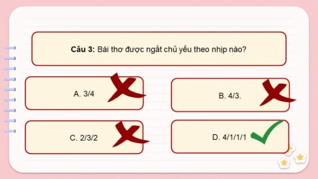 Soạn giáo án điện tử Ngữ văn 8 CD Bài 7 Tự đánh giá: Qua Đèo Ngang