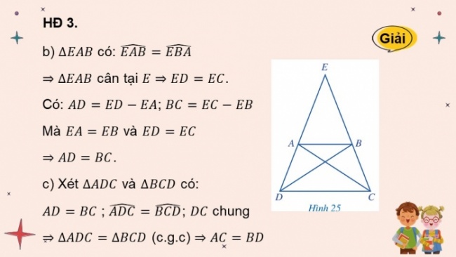 Soạn giáo án điện tử Toán 8 CD Chương 5 Bài 3: Hình thang cân