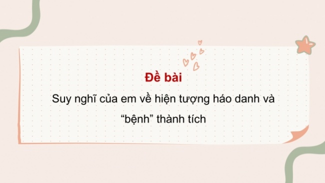 Soạn giáo án điện tử Ngữ văn 8 CD Bài 4 Viết: Nghị luận về một vấn đề của đời sống