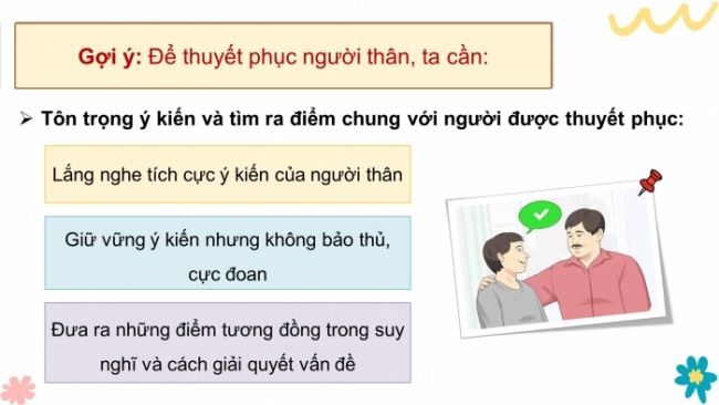 Soạn giáo án điện tử HĐTN 8 CTST (bản 1) Chủ đề 4: Sống hoà hợp trong gia đình - Nhiệm vụ 4, 5