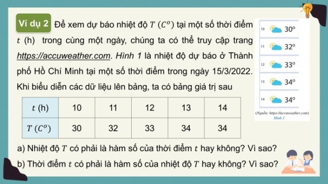 Soạn giáo án điện tử Toán 8 CD Chương 3 Bài 1: Hàm số