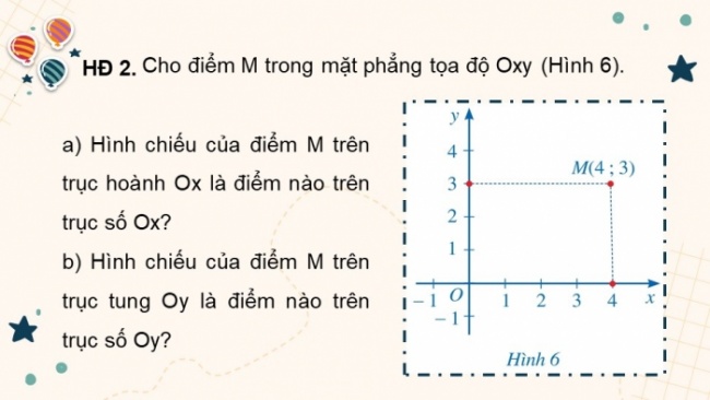 Soạn giáo án điện tử Toán 8 CD Chương 3 Bài 2: Mặt phẳng tọa độ. Đồ thị của hàm số