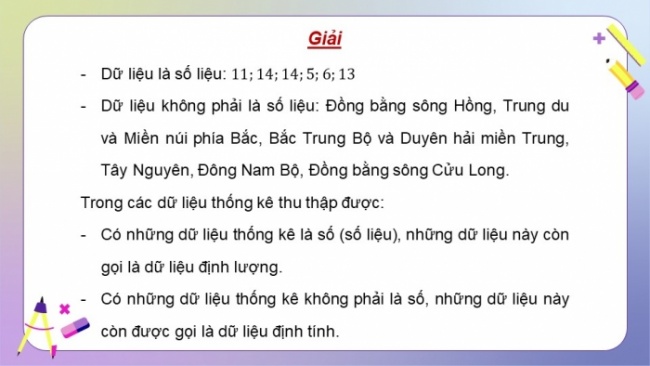 Soạn giáo án điện tử Toán 8 CD Chương 6 Bài 1: Thu thập và phân loại dữ liệu