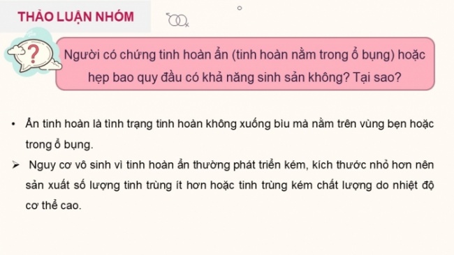 Soạn giáo án điện tử KHTN 8 CD Bài 37: Sinh sản ở người