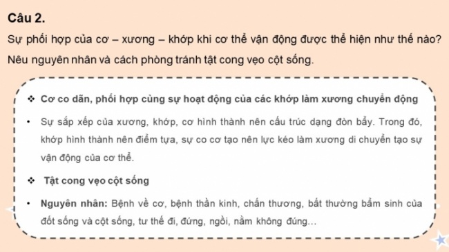 Soạn giáo án điện tử KHTN 8 CD: Bài tập (Chủ đề 7)