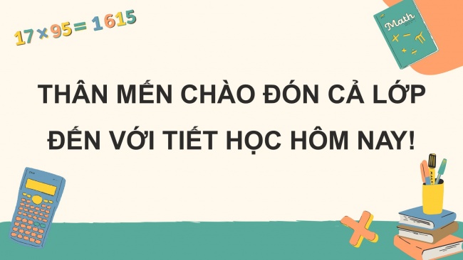 Soạn giáo án điện tử toán 4 KNTT Bài 73: Ôn tập chung