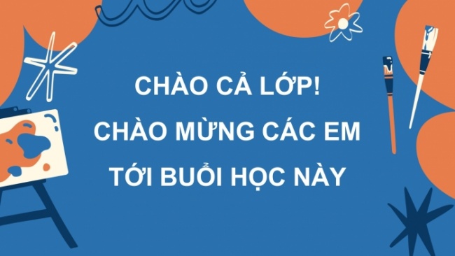 Soạn giáo án điện tử Mĩ thuật 8 CTST (bản 1) Bài 11: Tạo hoạ tiết trang trí bằng chấm màu