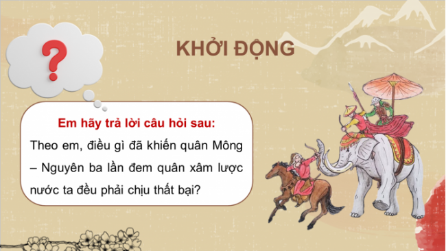 Soạn giáo án điện tử Ngữ văn 8 CD Bài 5 Đọc 1: Hịch tướng sĩ