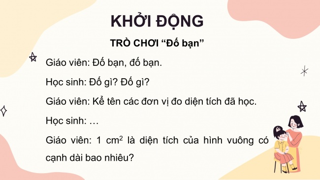 Soạn giáo án điện tử toán 4 CTST Bài 57: Mi-li-mét vuông