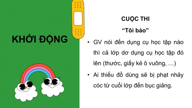 Soạn giáo án điện tử toán 4 CTST Bài 59: Thực hành và trải nghiệm