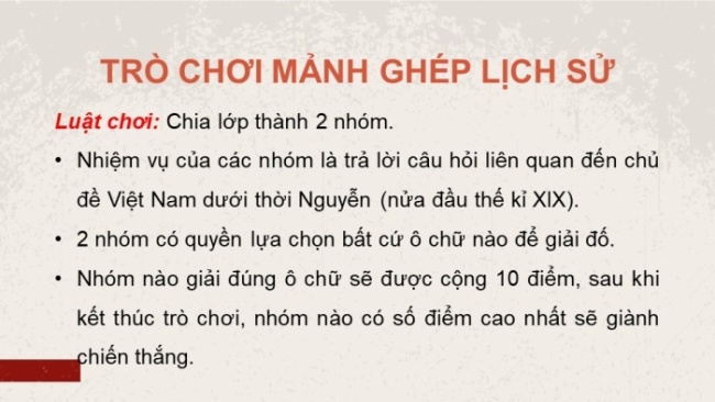 Soạn giáo án điện tử Lịch sử 8 KNTT Bài 17: Cuộc kháng chiến chống thực dân Pháp xâm lược từ năm 1858 đến năm 1884 (P1)