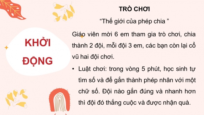 Soạn giáo án điện tử toán 4 KNTT Bài 44: Chia cho số có hai chữ số